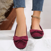 Theresa | Women's Spring Bow Detail Flats