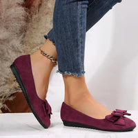 Theresa | Women's Spring Bow Detail Flats