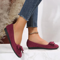 Theresa | Women's Spring Bow Detail Flats