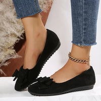 Theresa | Women's Spring Bow Detail Flats