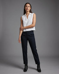 Isabeau Airy Linen Top
