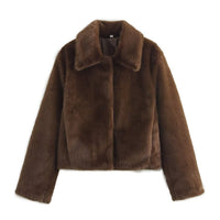 Isadora Elegant Jacket in Brown