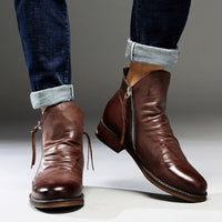 Isidor Casual Boots with Zip Front