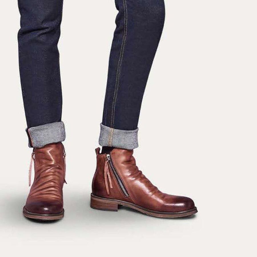 Isidor Casual Boots with Zip Front