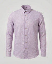 Isidor Linen Shirt in Pink