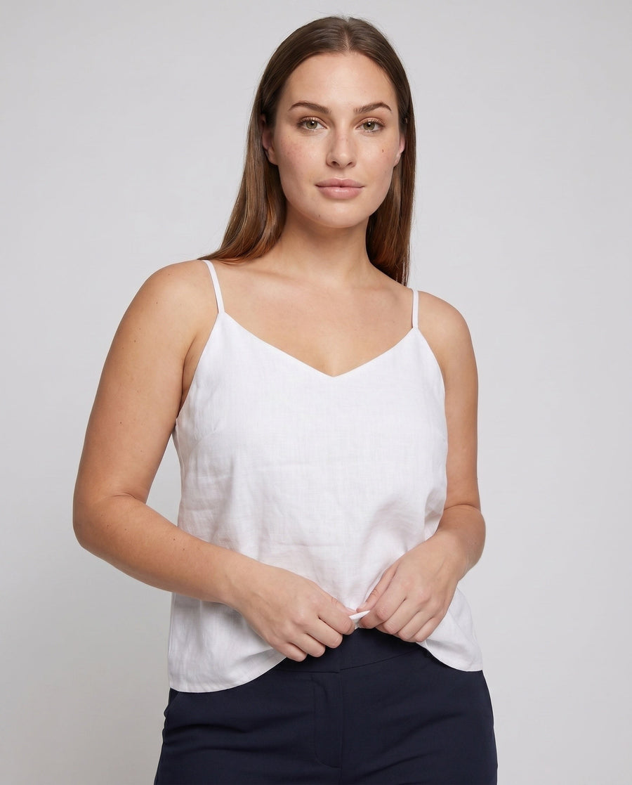 Isla Airy Linen Top