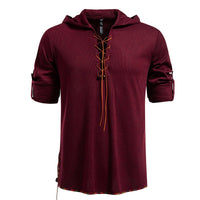 Isla Casual Hoodie with Hood in Red