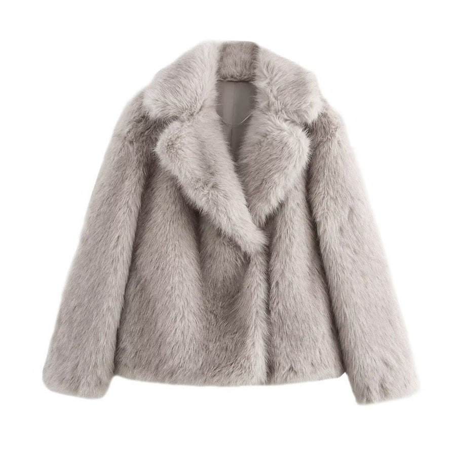 Isla Coat in Beige