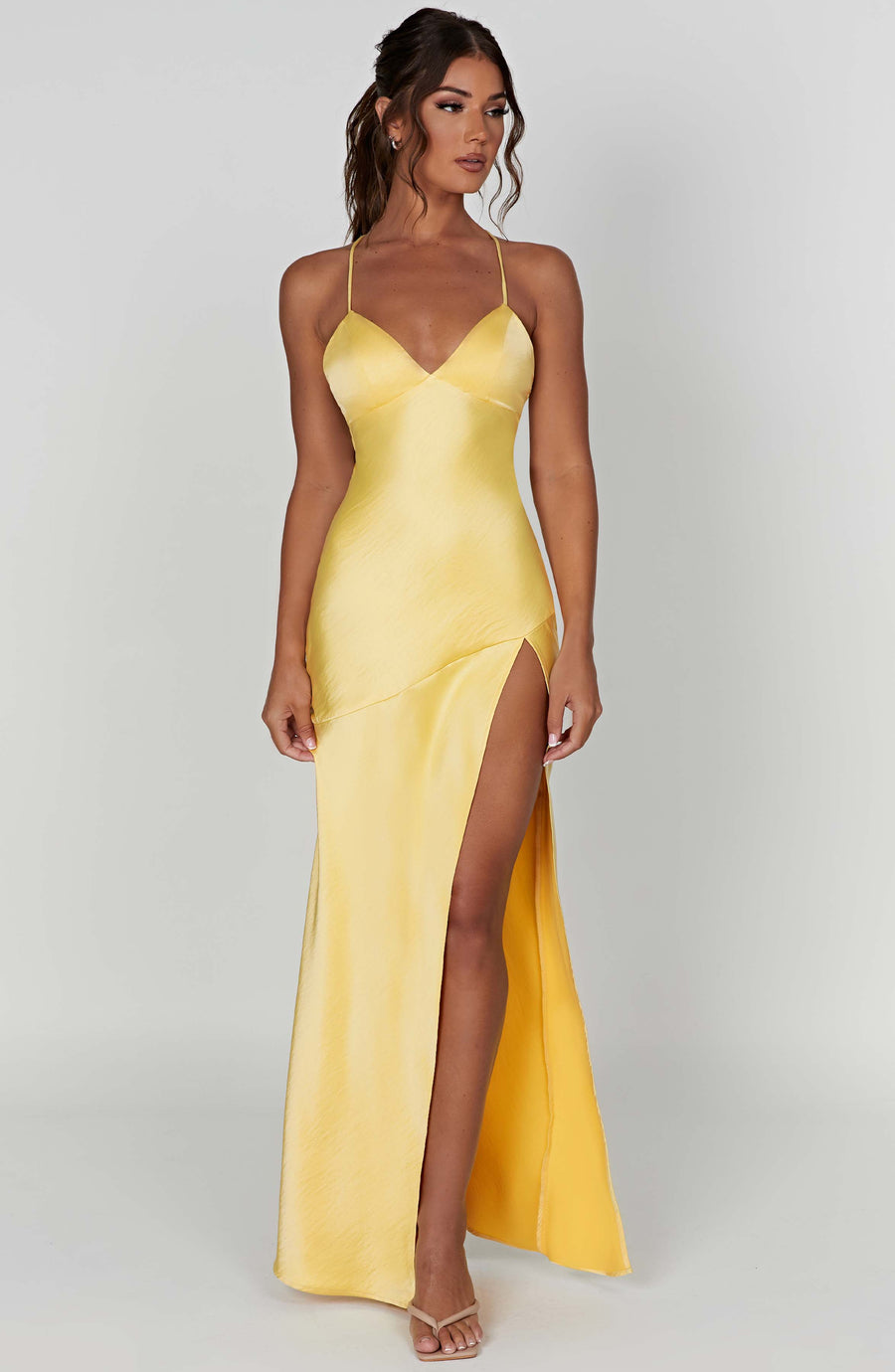 Estée Maxi Dress – Lemon