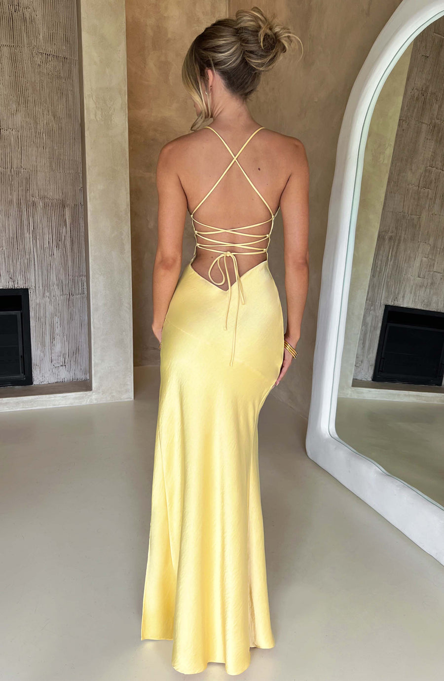 Estée Maxi Dress – Lemon