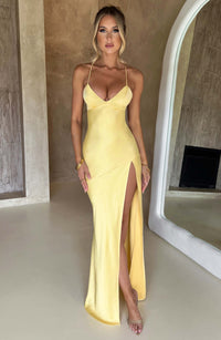 Estée Maxi Dress – Lemon
