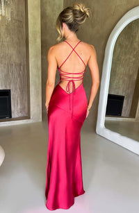 Estée Maxi Dress – Red