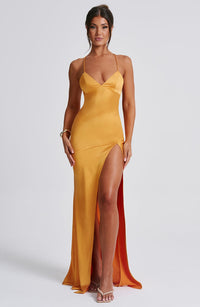 Estée Maxi Dress – Tangerine
