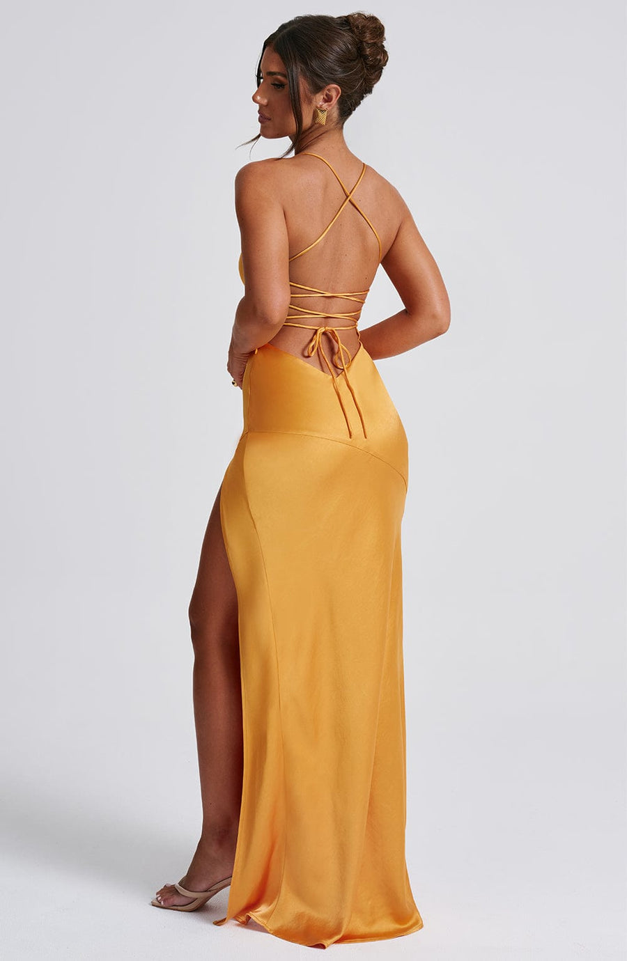 Estée Maxi Dress – Tangerine