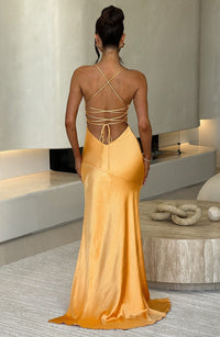 Estée Maxi Dress – Tangerine