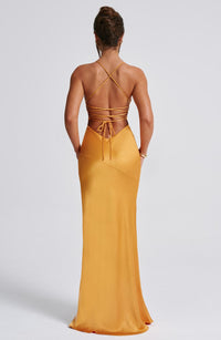 Estée Maxi Dress – Tangerine