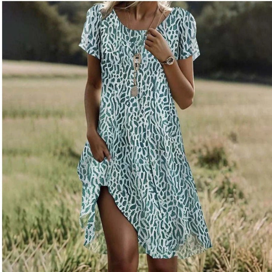 Isolde Dress in Green
