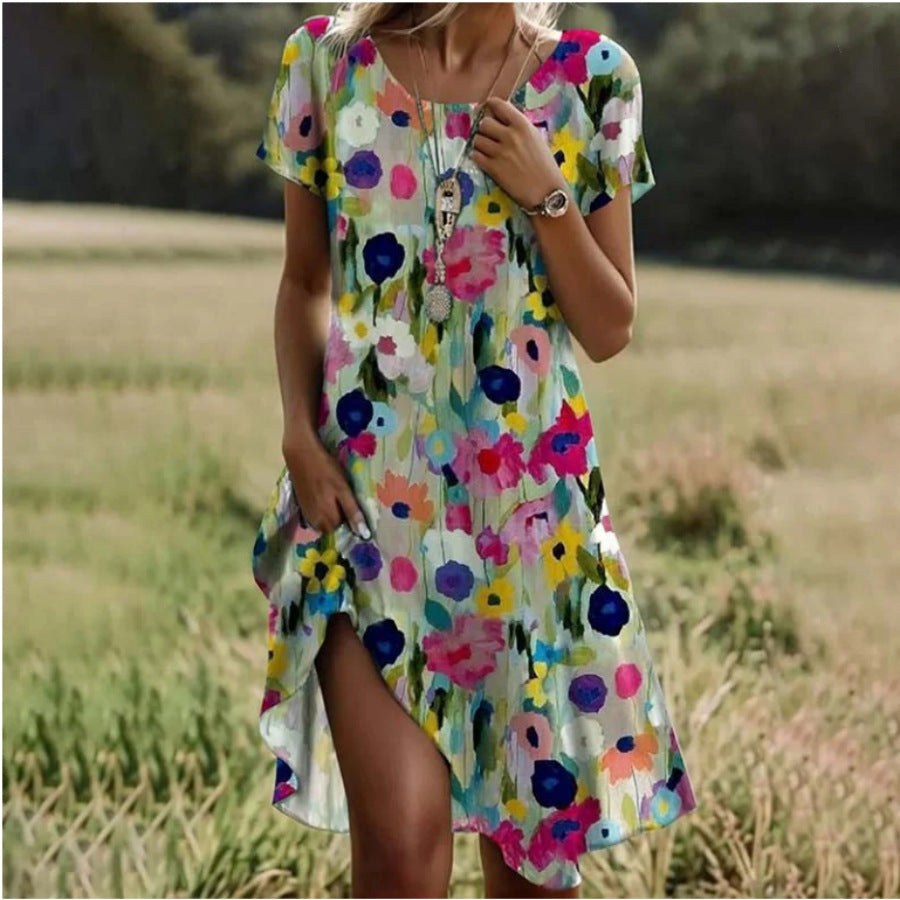 Isolde Dress in Multicolour