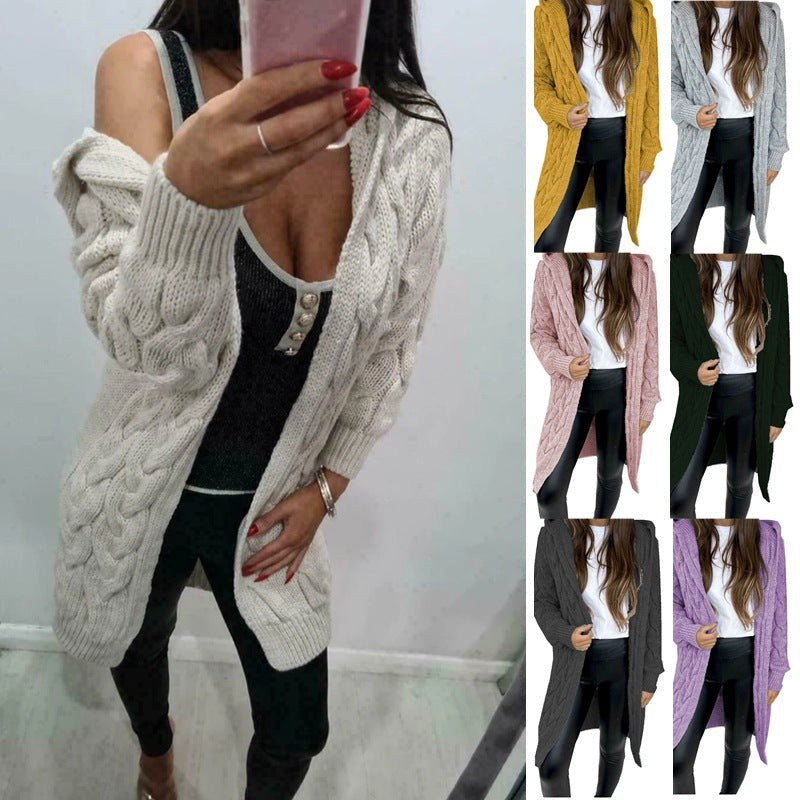 Isolde Knit Cardigan with Hood