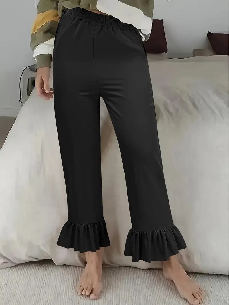 Isolde Trousers in Black