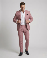 Ivar Linen Suit in Pink