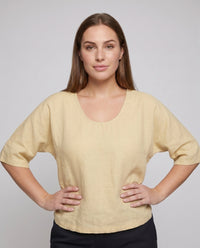 Ivy Airy Linen Top