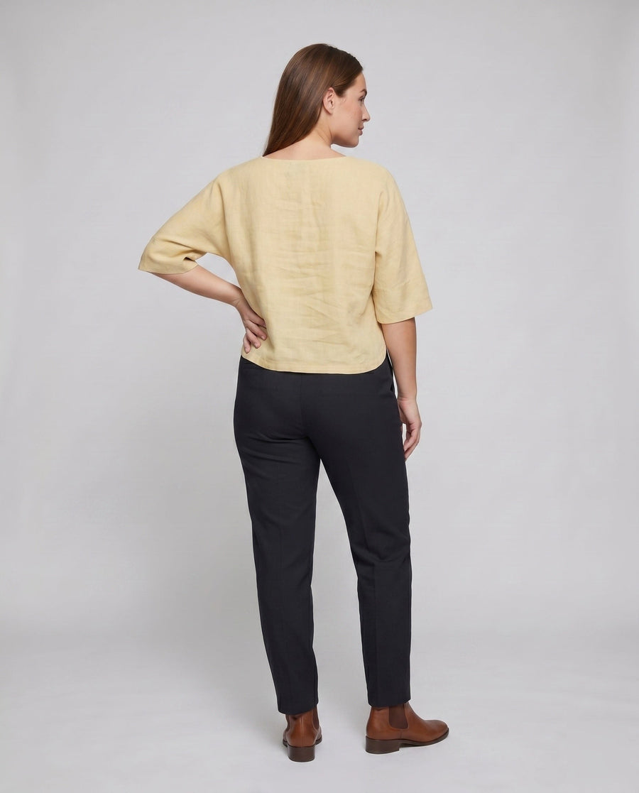 Ivy Airy Linen Top