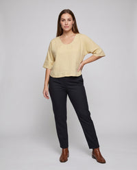 Ivy Airy Linen Top