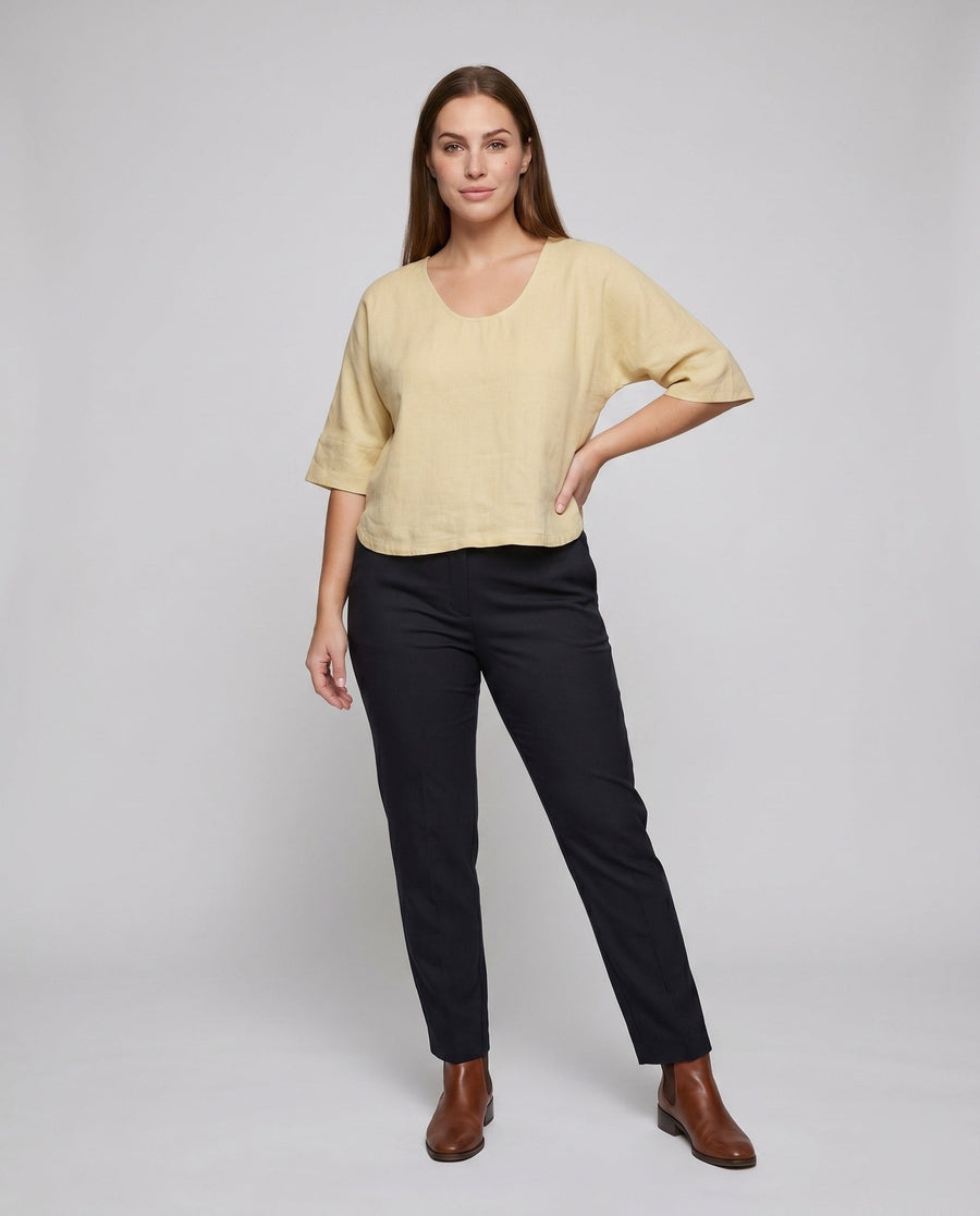 Ivy Airy Linen Top