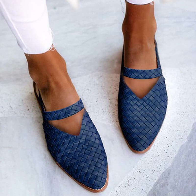 Ivy Comfortable Sandals in Blue