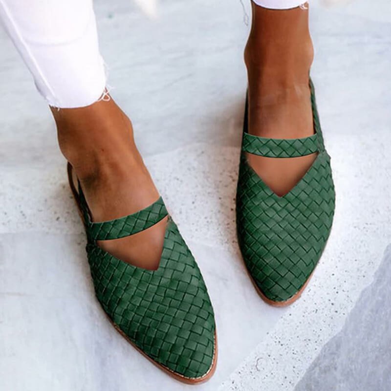 Ivy Comfortable Sandals in Green