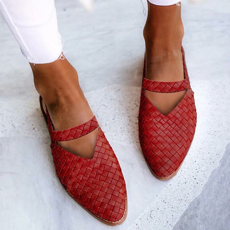 Ivy Comfortable Sandals in Red