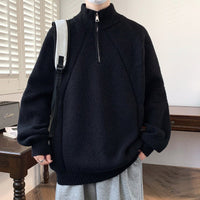 Ivy Hoodie with Zip Front and Hood in Black
