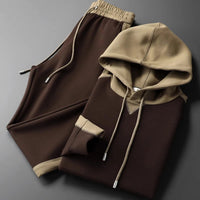 Ivy Midweight Cotton Set in Espresso Brown