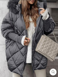 Ivy Parka with Hood in Grey