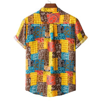 Ivy Shirt with Short Sleeve in Yellow