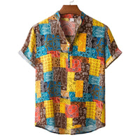 Ivy Shirt with Short Sleeve in Yellow