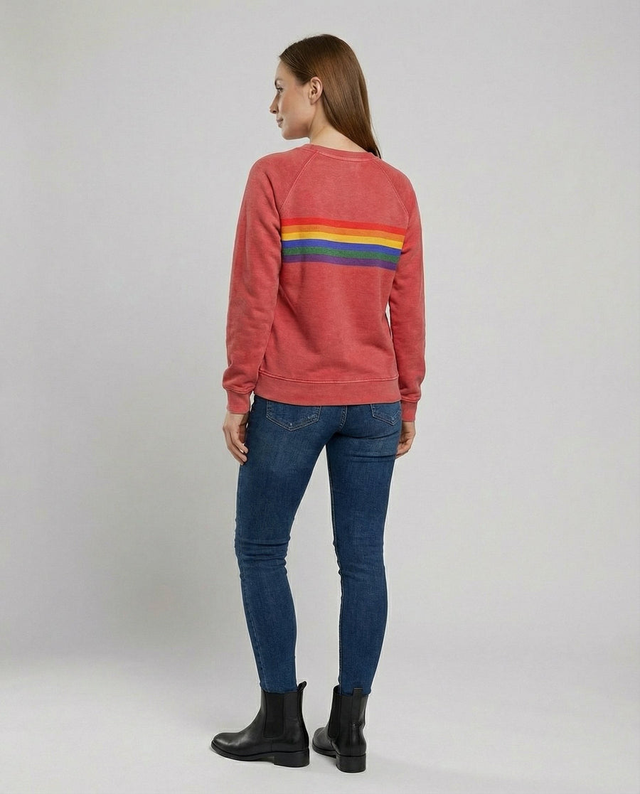 Ivy Sweater in Red