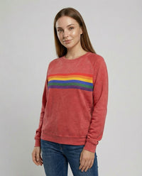 Ivy Sweater in Red