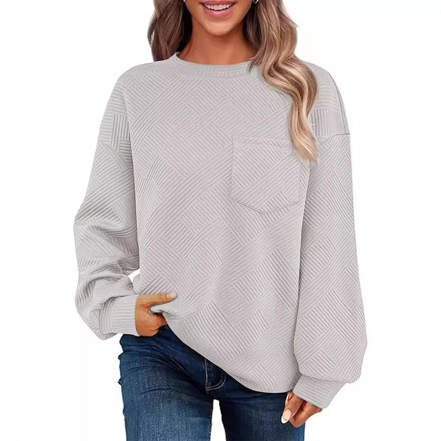 Jacinta Casual Sweater with Pockets