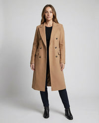 Jacinta Elegant Jacket in Brown