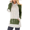 Jacinta Hoodie with Pockets and Striped