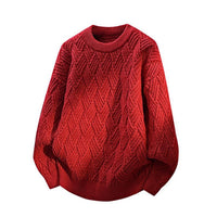 Jacinta Knit Sweater in Red