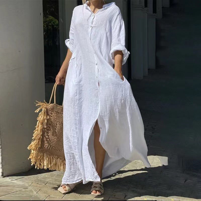 Jacinta Linen Dress