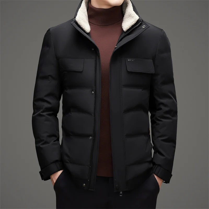 Jackson Valenti Down Jacket in Charcoal