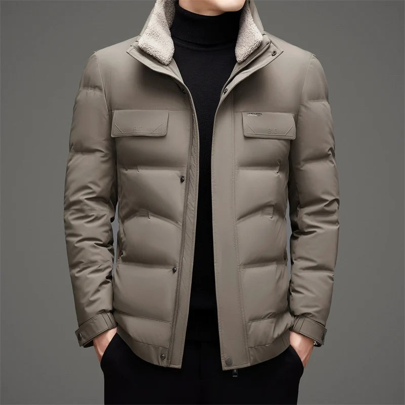 Jackson Valenti Down Jacket in Khaki