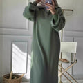 Jade Casual Dress with Zip Front and Hood