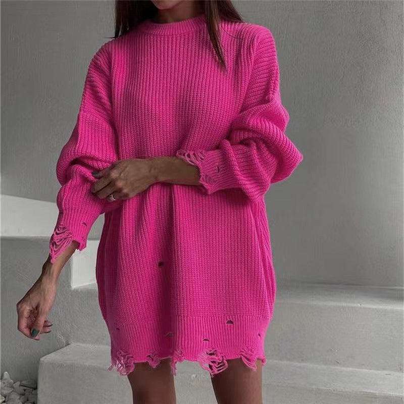 Jade Casual Knit Dress