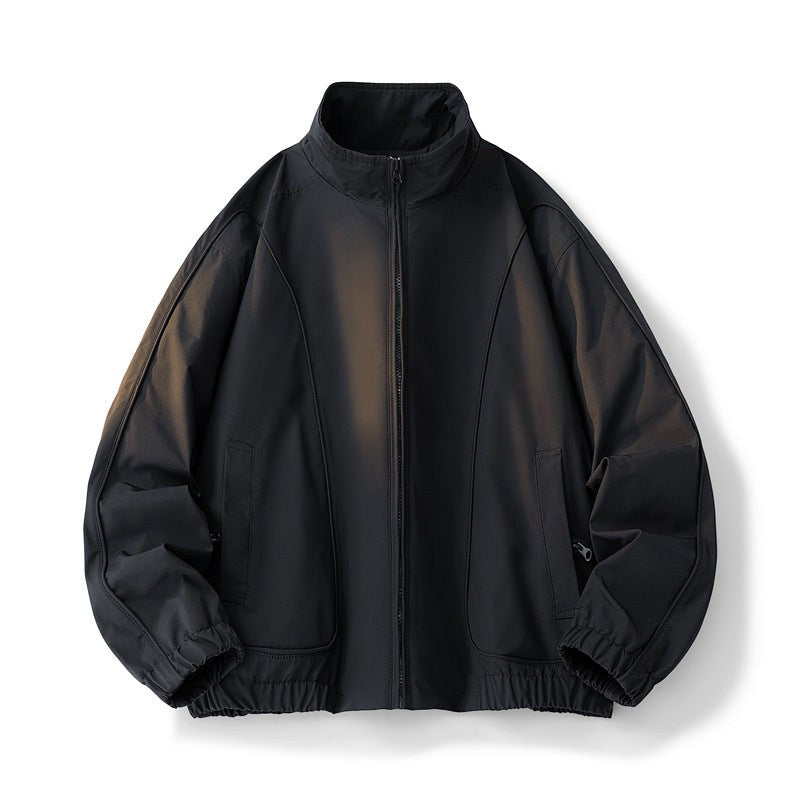 Jade Jacket with Elastic Waist and Pockets in Bernstein