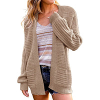 Jade Knit Cardigan in Khaki